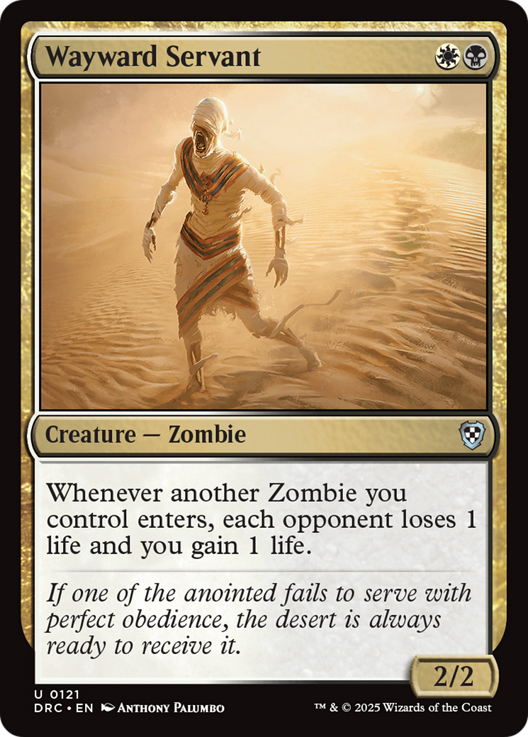 Wayward Servant [Aetherdrift Commander] | Good Games Cannington