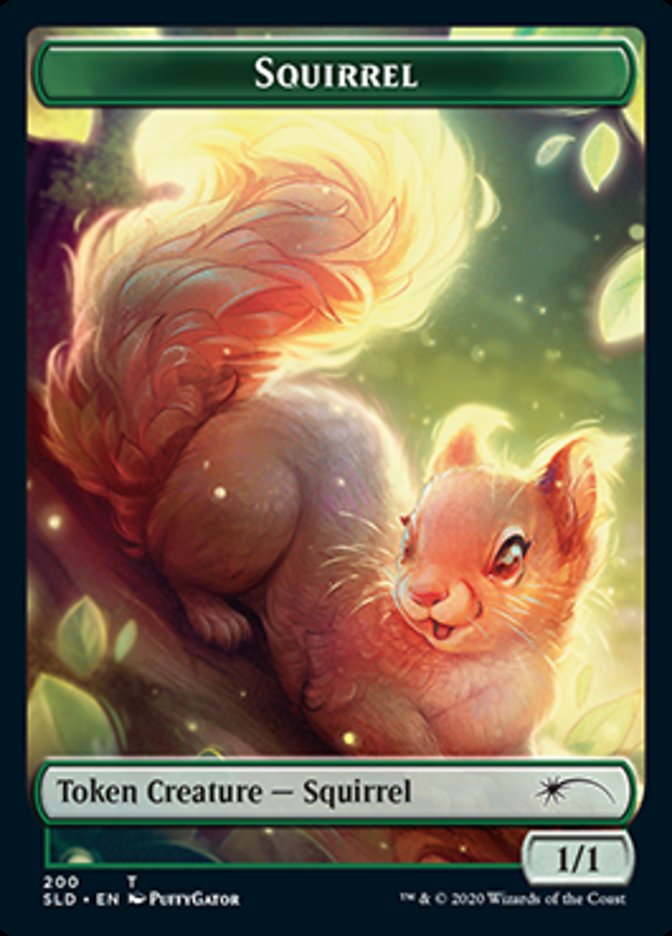 Squirrel Token [Secret Lair Drop Series] | Good Games Cannington