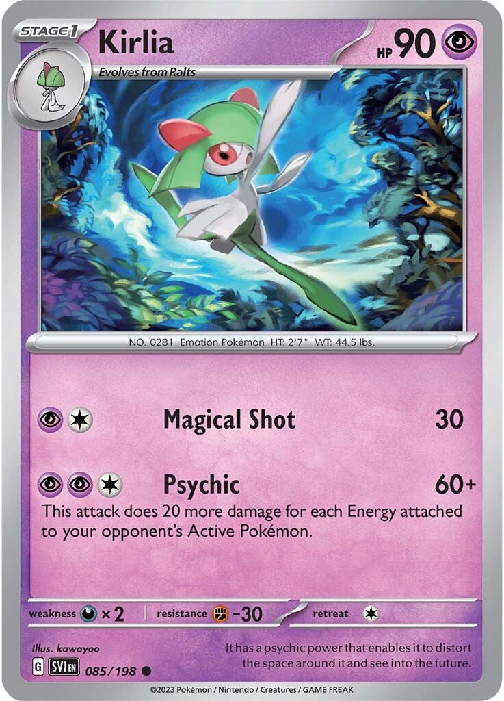 Kirlia (085/198) [Scarlet & Violet: Base Set] | Good Games Cannington