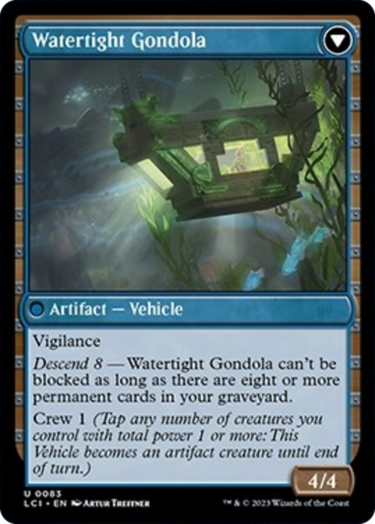 Waterlogged Hulk // Watertight Gondola [The Lost Caverns of Ixalan] | Good Games Cannington