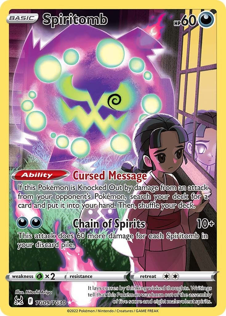 Spiritomb (TG09/TG30) [Sword & Shield: Lost Origin] | Good Games Cannington