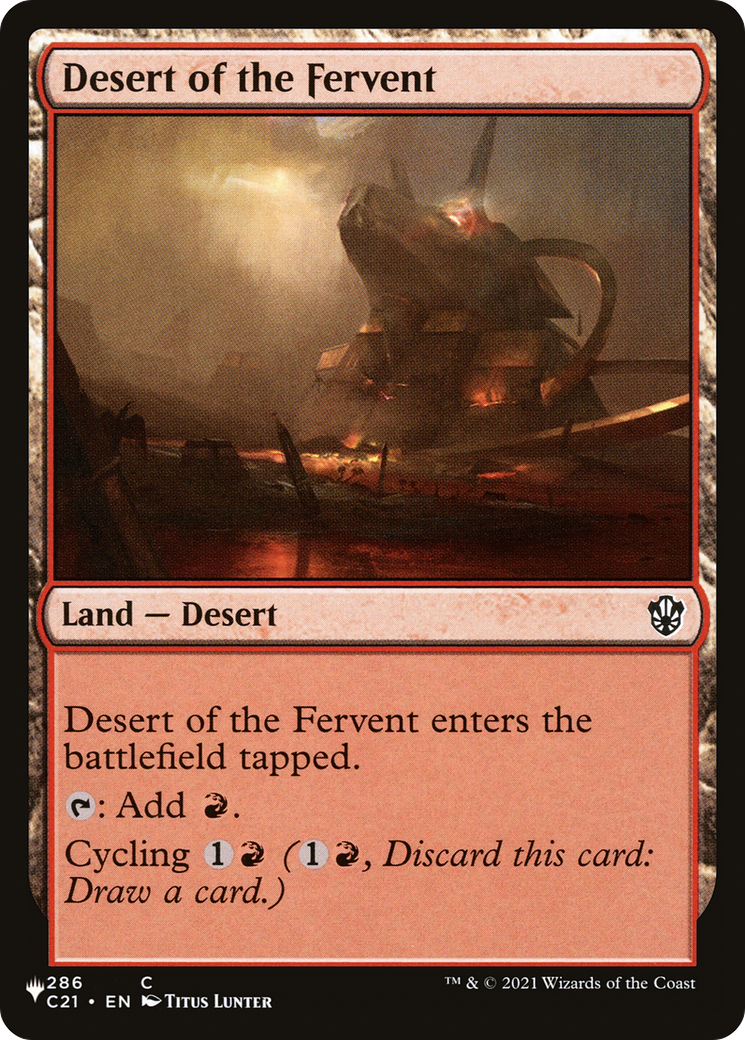 Desert of the Fervent [The List] | Good Games Cannington