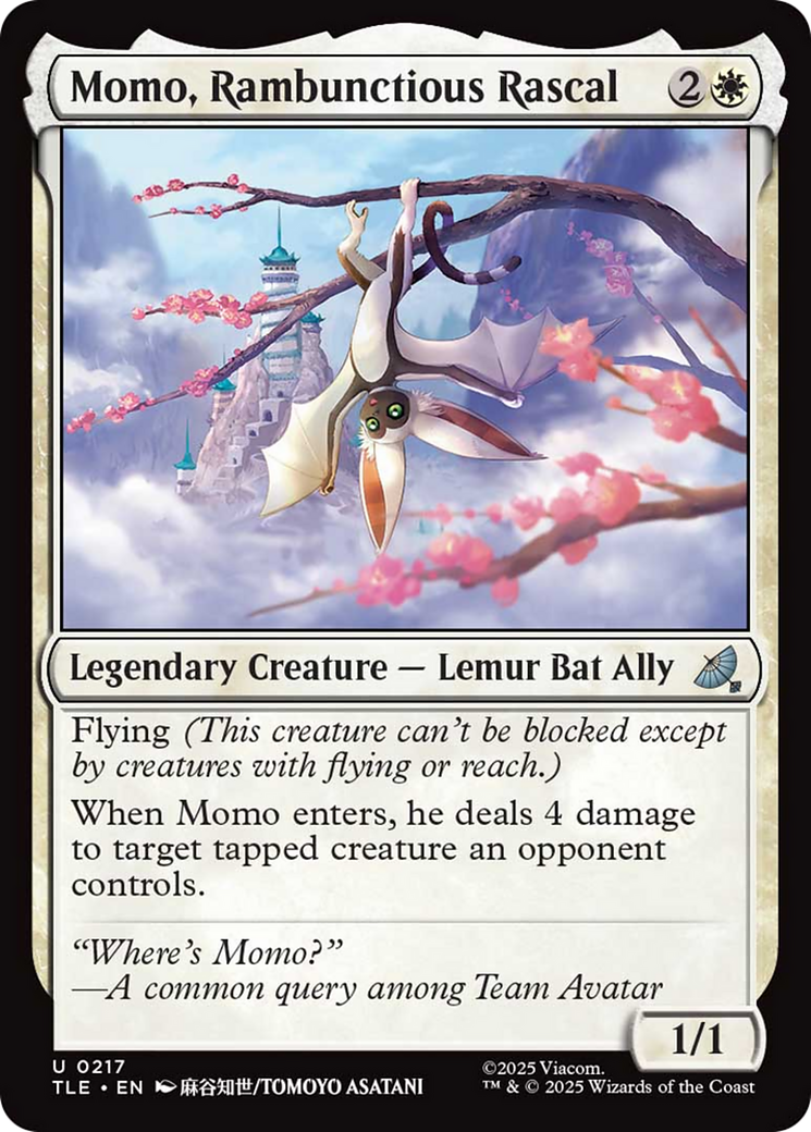 Momo, Rambunctious Rascal [Avatar: The Last Airbender: Eternal-Legal] | Good Games Cannington