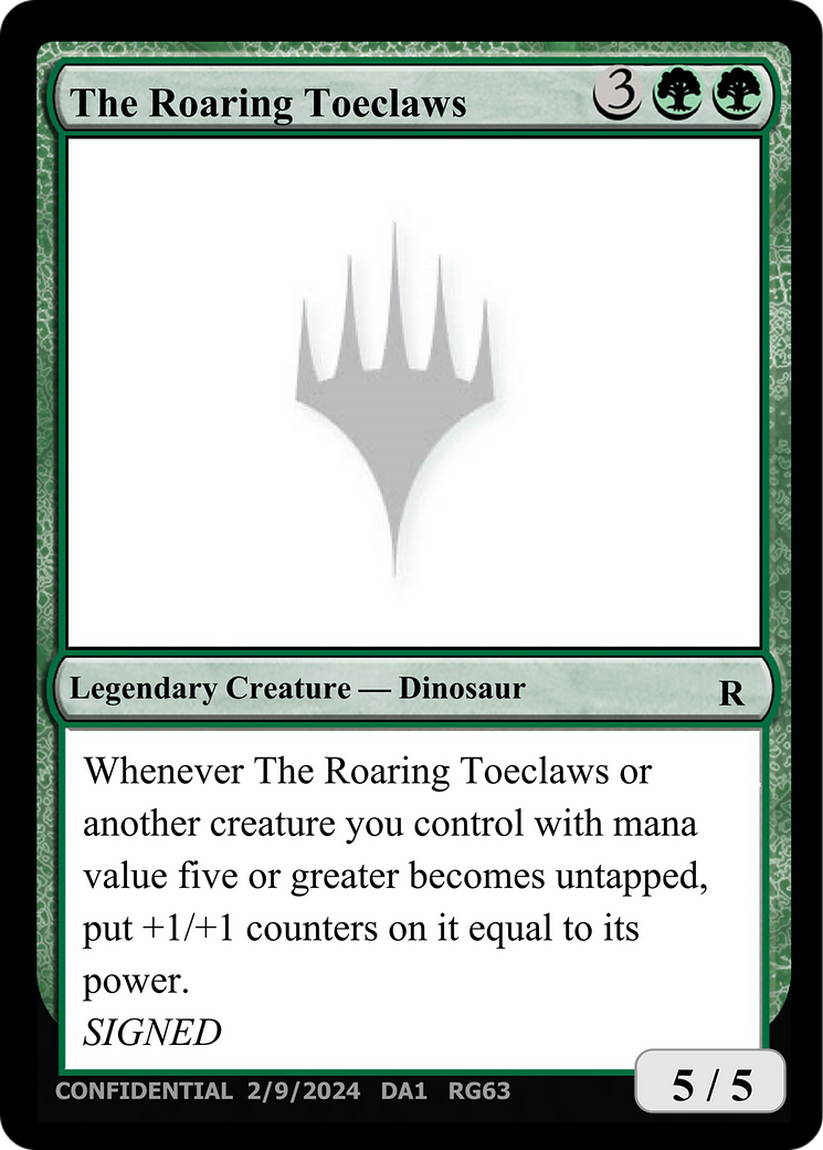 The Roaring Toeclaws [Unknown Event] | Good Games Cannington