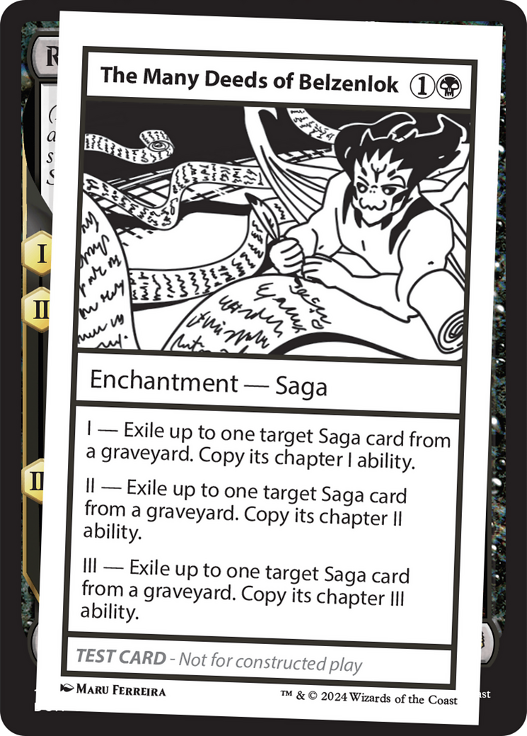 The Many Deeds of Belzenlok [Mystery Booster 2 Playtest Cards] | Good Games Cannington