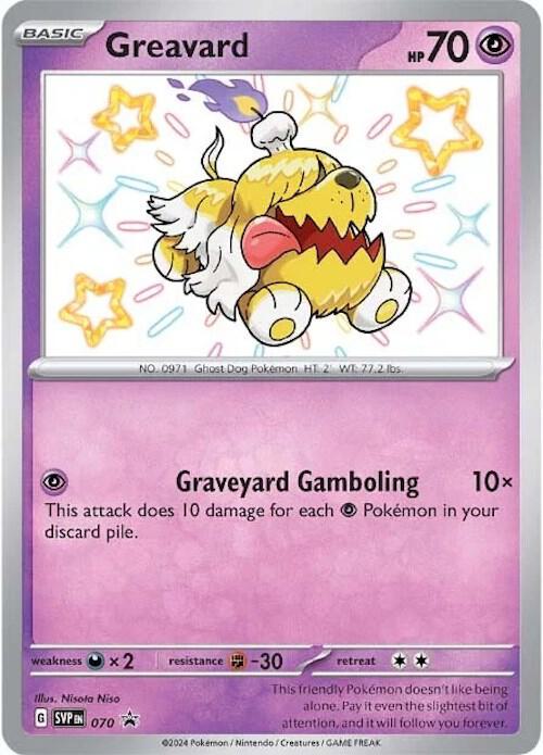 Greavard 070 (SV: Scarlet & Violet Promo Cards)  - Holofoil | Good Games Cannington