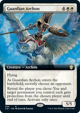 Guardian Archon Extended Art 344 (Commander 2021)  | Good Games Cannington