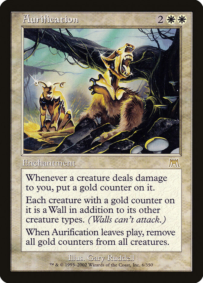 Aurification 6/350 (Onslaught)  | Good Games Cannington