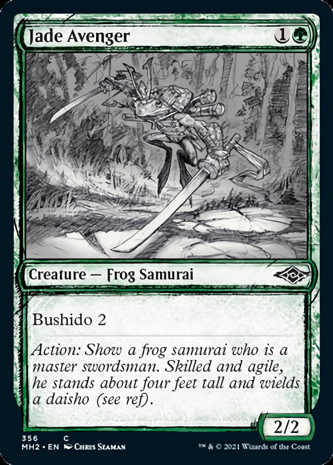 Jade Avenger (Sketch) [Modern Horizons 2] | Good Games Cannington