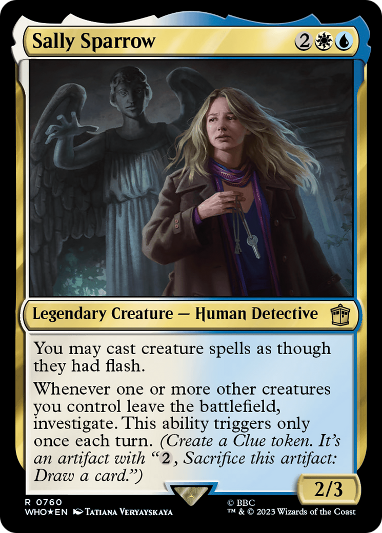 Sally Sparrow (Surge Foil) [Doctor Who] | Good Games Cannington
