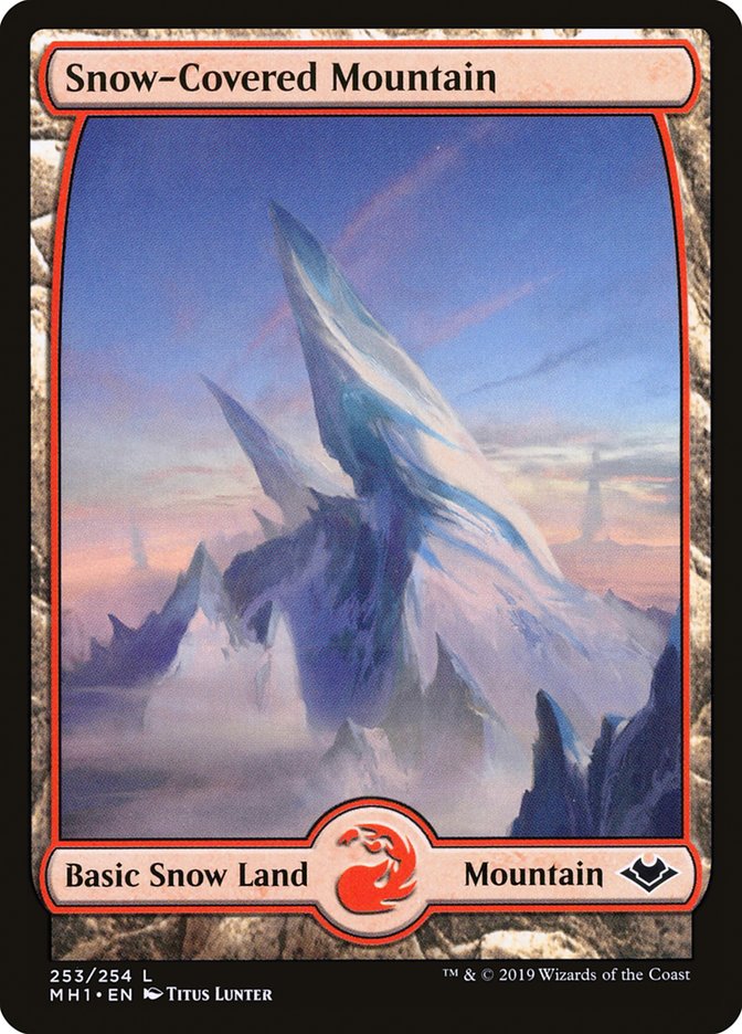Snow-Covered Mountain [Modern Horizons] | Good Games Cannington