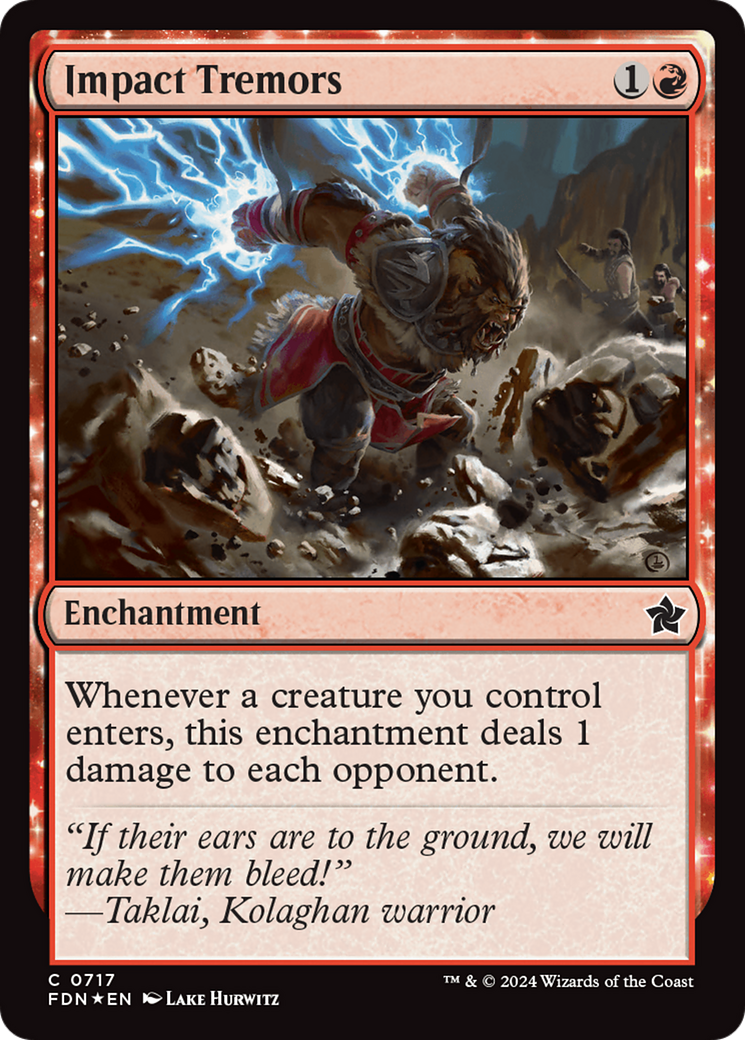 Impact Tremors [Foundations] | Good Games Cannington