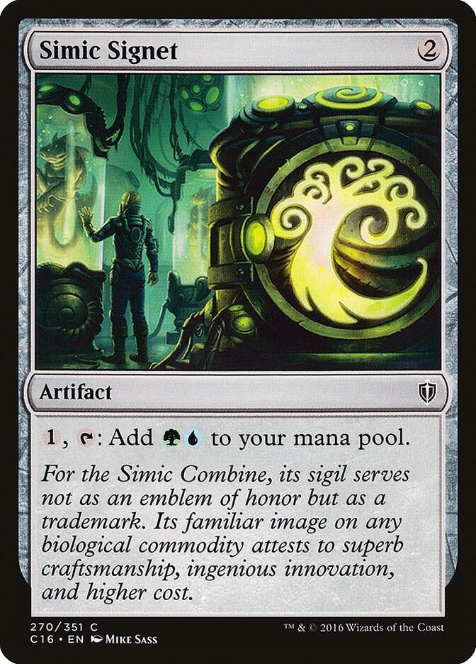 Simic Signet 270/351 (Commander 2016)  | Good Games Cannington