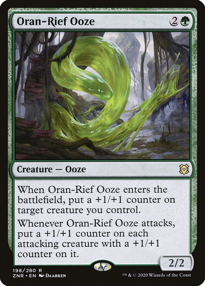 Oran-Rief Ooze 198 (Zendikar Rising)  | Good Games Cannington