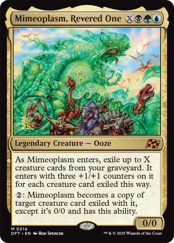 Mimeoplasm Revered One 214s/160 (Prerelease Cards)  - Foil | Good Games Cannington