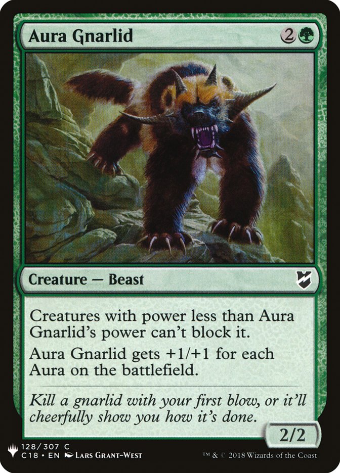 Aura Gnarlid [Mystery Booster] | Good Games Cannington