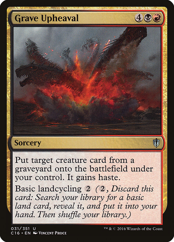 Grave Upheaval 31 (Commander 2016)  | Good Games Cannington