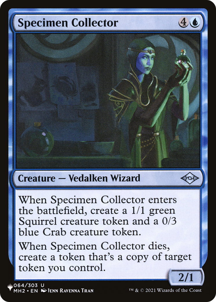 Specimen Collector [The List] | Good Games Cannington