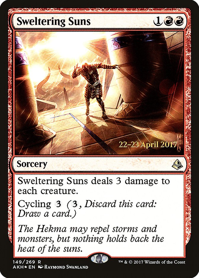 Sweltering Suns [Amonkhet Prerelease Promos] | Good Games Cannington