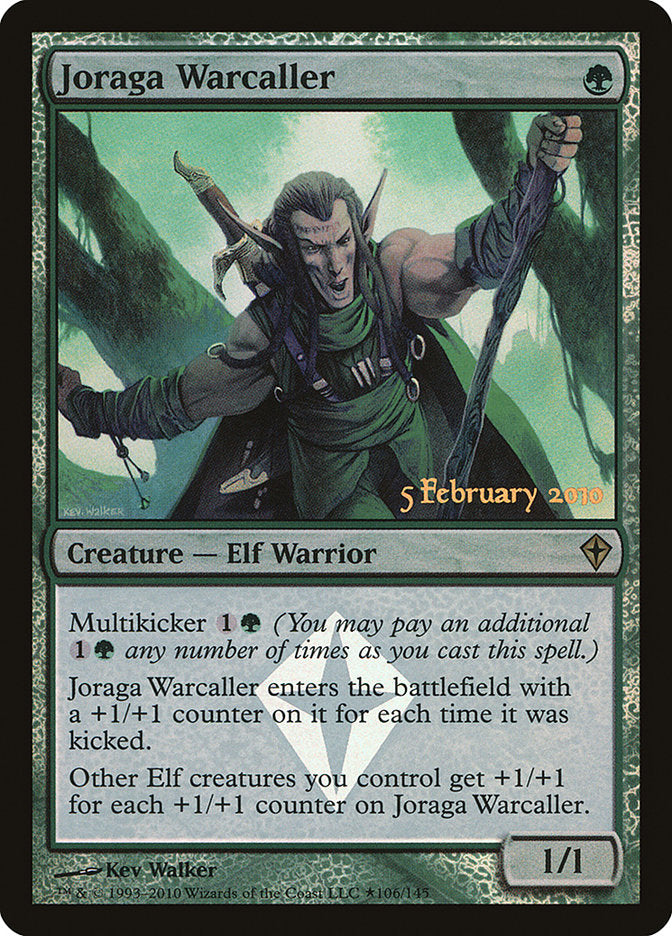 Joraga Warcaller (Prerelease) [Worldwake Promos] | Good Games Cannington