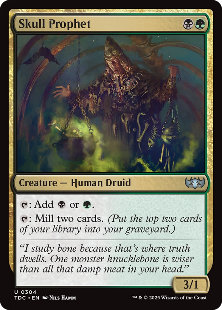Skull Prophet [Tarkir: Dragonstorm Commander] | Good Games Cannington