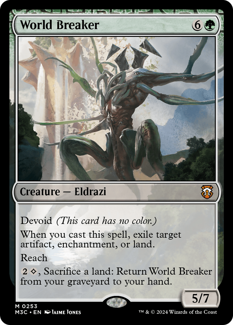 World Breaker (Ripple Foil) [Modern Horizons 3 Commander] | Good Games Cannington