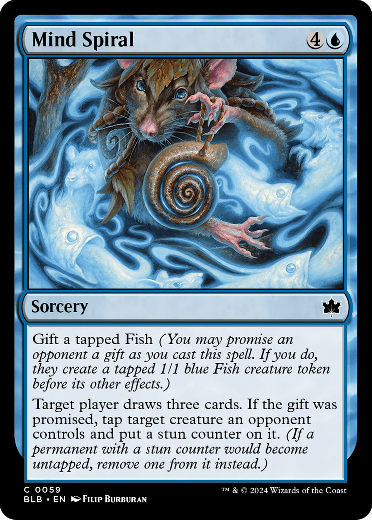 Mind Spiral [Bloomburrow] | Good Games Cannington