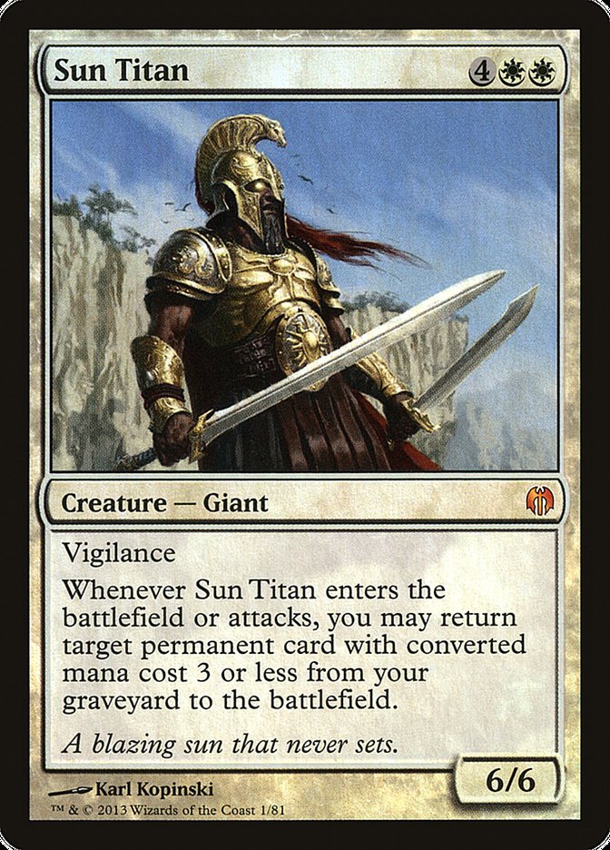Sun Titan [Duel Decks: Heroes vs. Monsters] | Good Games Cannington