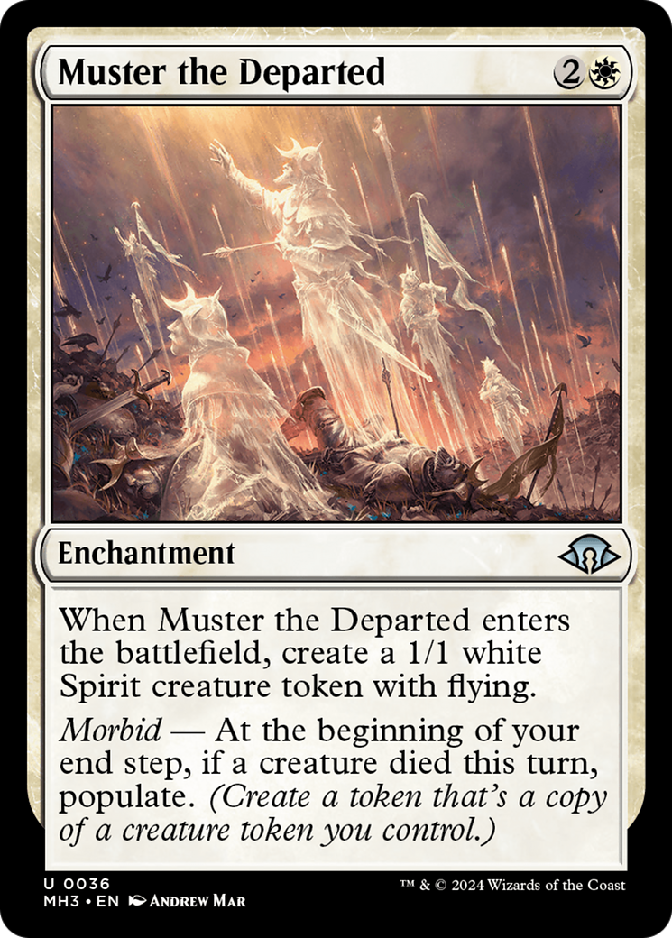 Muster the Departed [Modern Horizons 3] | Good Games Cannington