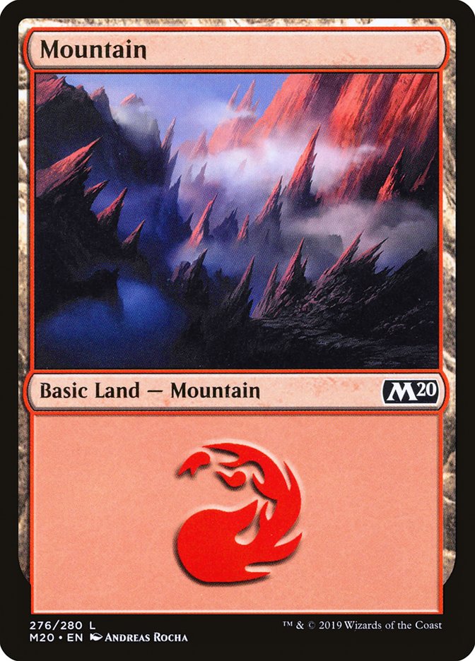 Mountain (276) [Core Set 2020] | Good Games Cannington