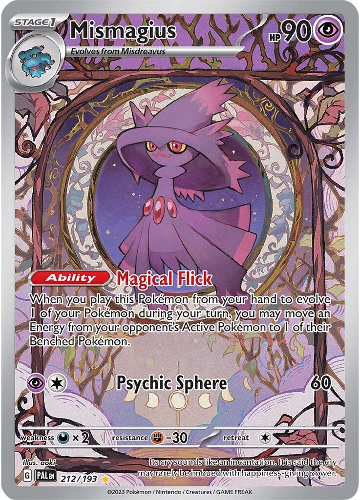 Mismagius (212/193) [Scarlet & Violet: Paldea Evolved] | Good Games Cannington