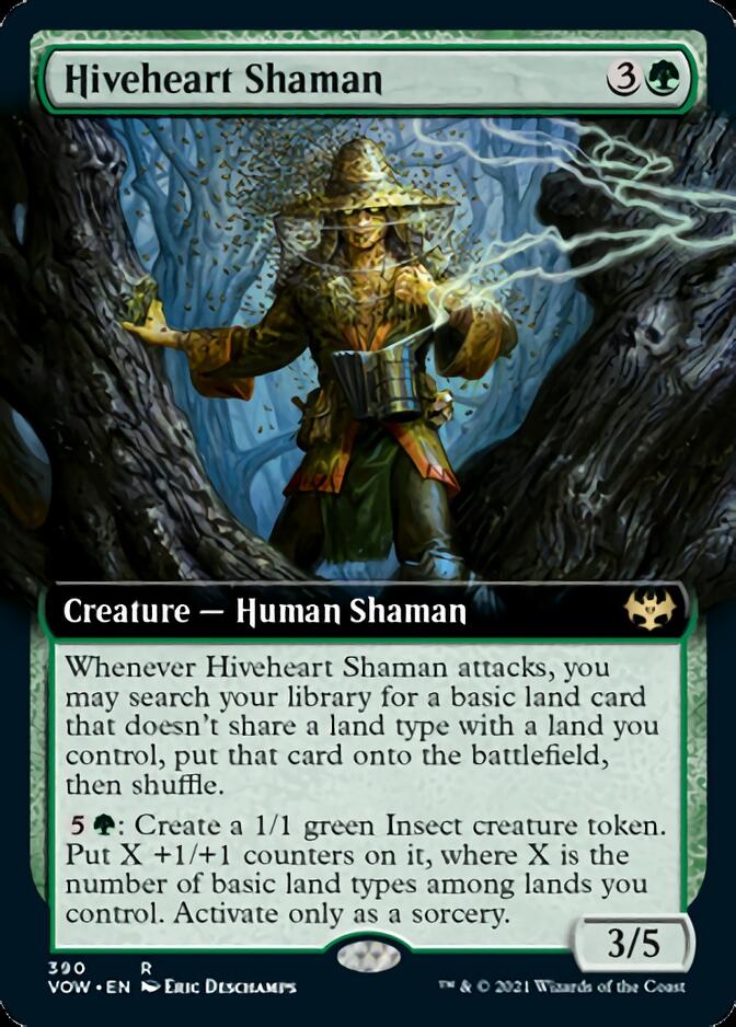 Hiveheart Shaman (Extended Art) [Innistrad: Crimson Vow] | Good Games Cannington