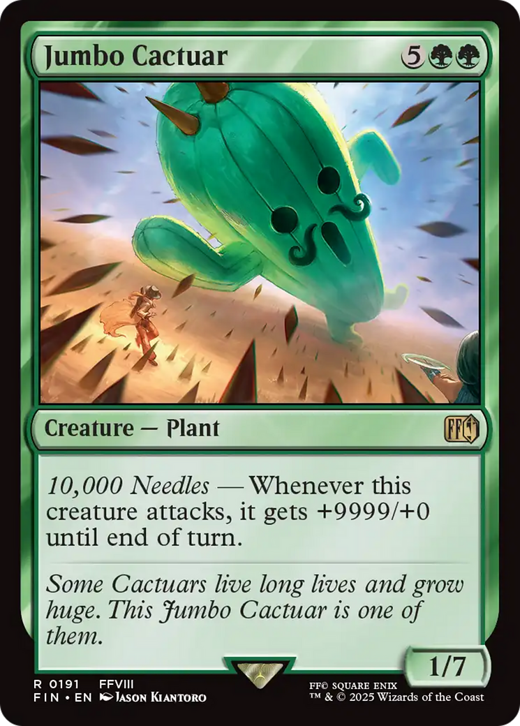 Jumbo Cactuar [FINAL FANTASY] | Good Games Cannington