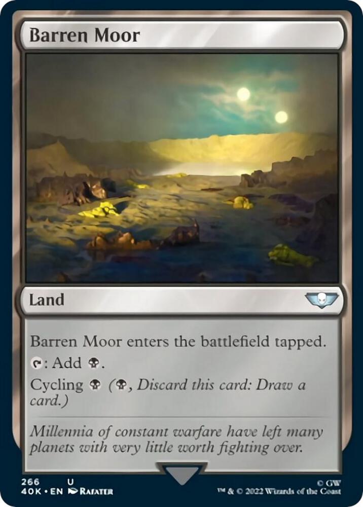 Barren Moor 266 (Universes Beyond: Warhammer 40,000)  | Good Games Cannington