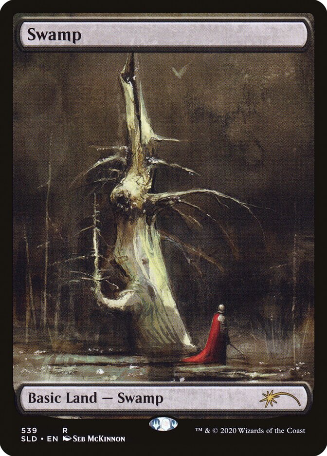 Swamp (539) (Seb Mckinnon) [Secret Lair Drop Series] | Good Games Cannington