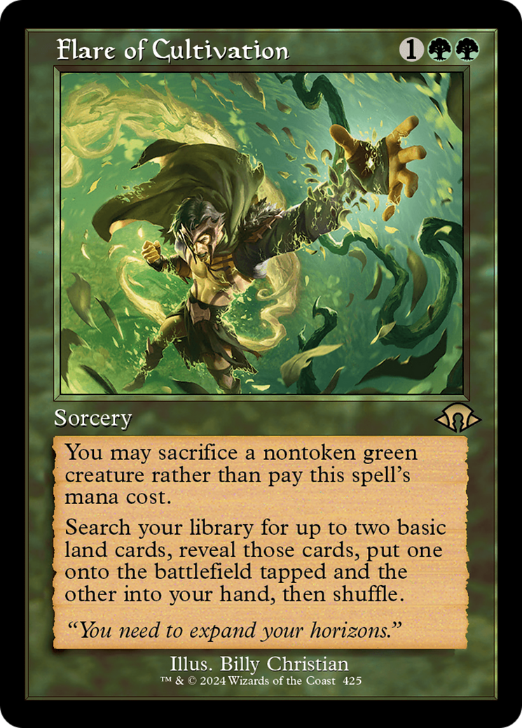Flare of Cultivation (Retro) [Modern Horizons 3] | Good Games Cannington