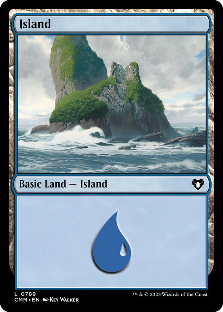 Island (789) [Commander Masters] | Good Games Cannington