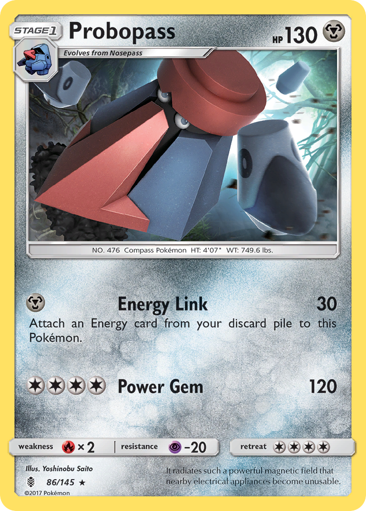 Probopass (86/145) [Sun & Moon: Guardians Rising] | Good Games Cannington