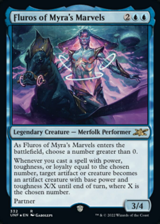 Fluros of Myra's Marvels (Galaxy Foil) [Unfinity] | Good Games Cannington