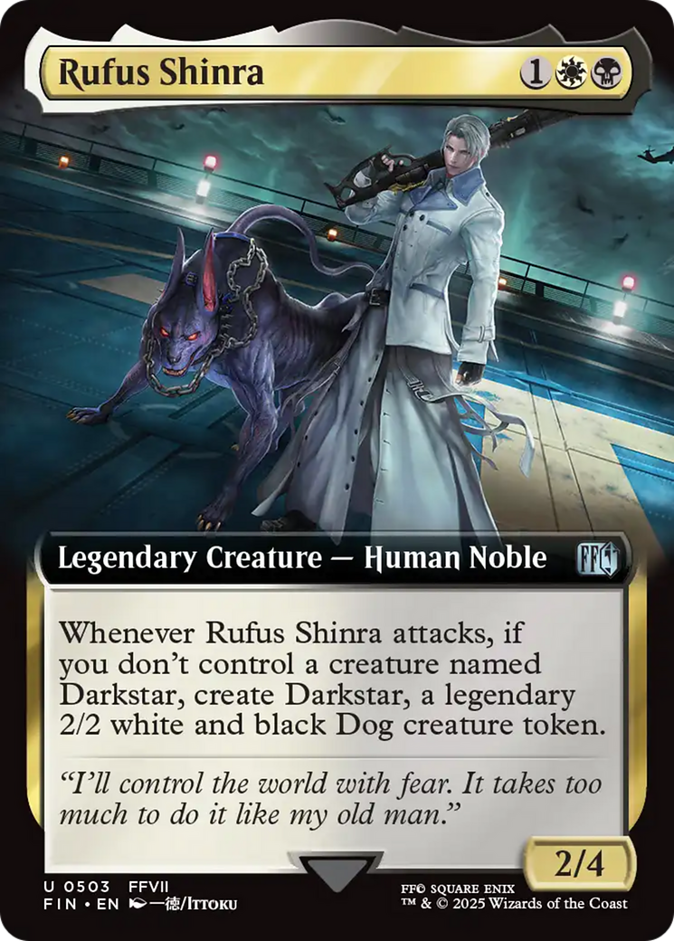 Rufus Shinra (Extended Art) [FINAL FANTASY] | Good Games Cannington
