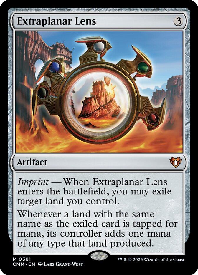 Extraplanar Lens 381/451 (Commander Masters)  | Good Games Cannington
