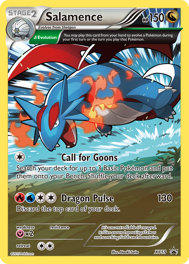 Salamence (XY59) [XY: Black Star Promos] | Good Games Cannington
