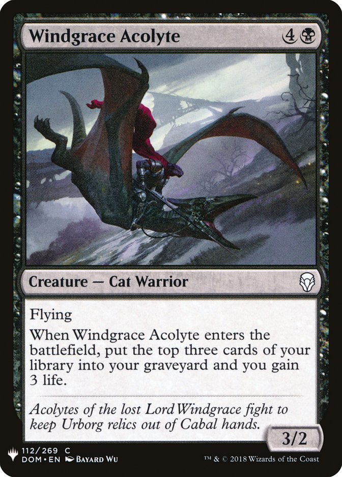 Windgrace Acolyte [Mystery Booster] | Good Games Cannington