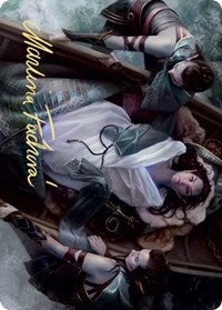 Return Upon the Tide Art Card (Gold-Stamped Signature) [Kaldheim Art Series] | Good Games Cannington