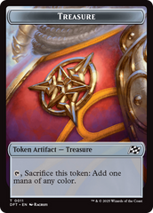 Treasure // Pilot Double-Sided Token [Aetherdrift Tokens] | Good Games Cannington