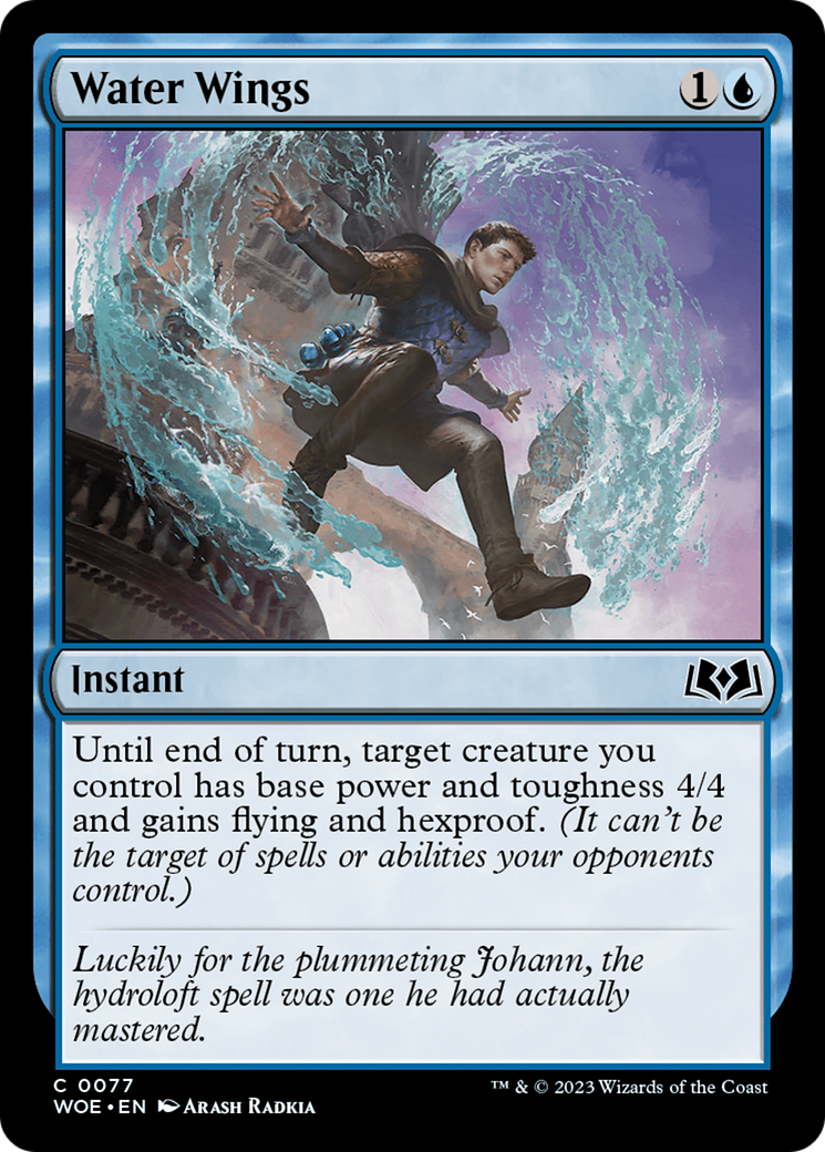 Water Wings [Wilds of Eldraine] | Good Games Cannington