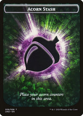 Giant Teddy Bear // Acorn Stash Double-Sided Token [Unsanctioned Tokens] | Good Games Cannington
