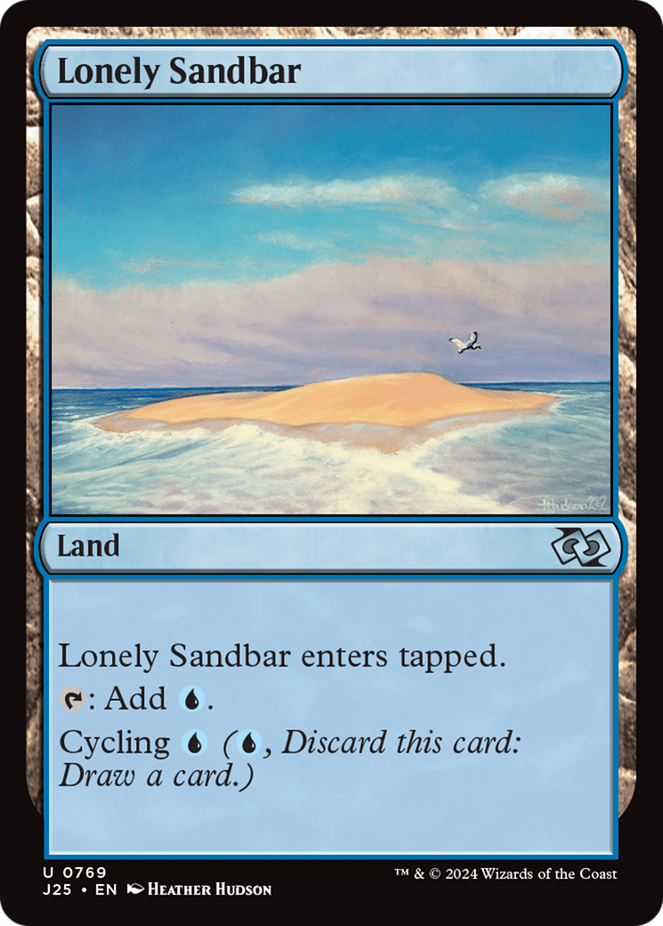 Lonely Sandbar [Foundations Jumpstart] | Good Games Cannington