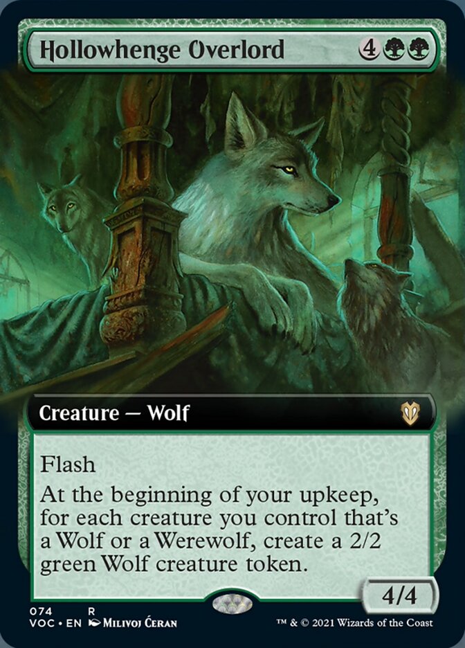 Hollowhenge Overlord (Extended Art) [Innistrad: Crimson Vow Commander] | Good Games Cannington