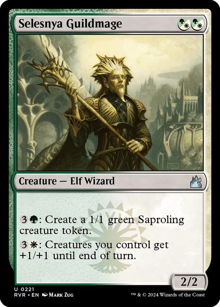 Selesnya Guildmage 221 (Ravnica Remastered)  | Good Games Cannington